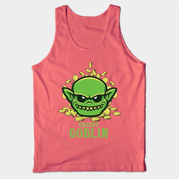 Greedy Goblin Tank Top by janlangpoako